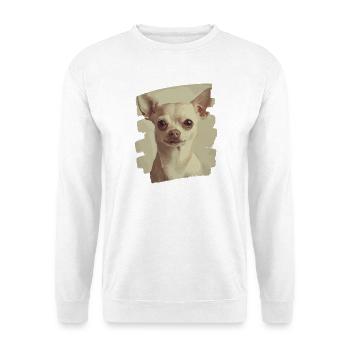 Chihuahua - Unisex Pullover - Weiß - Vorne