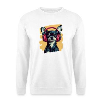 Chihuahua - Unisex Pullover - Weiß - Vorne