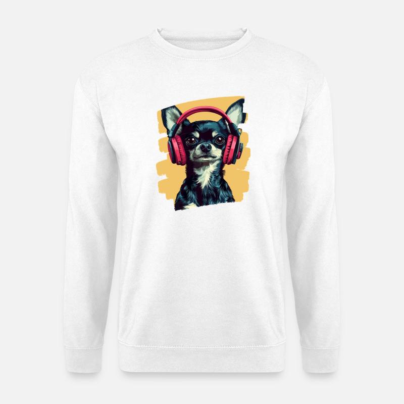 Chihuahua - Unisex Pullover - Weiß