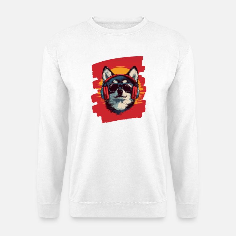 Pomsky - Unisex Sweatshirt - white