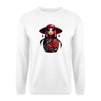 Russian Girl! Matryoshka Russian for Russians - Unisex Sweatshirt - white - Front