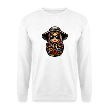Russian Girl! Matryoshka Russian for Russians - Unisex Sweatshirt - white - Front
