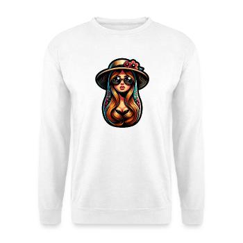 Russian Girl! Matryoshka Russian for Russians - Unisex Sweatshirt - white - Front