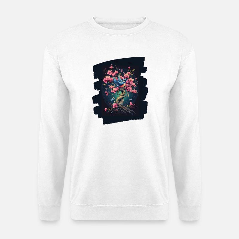 Spring Spring Beginning Flower Flowers - Unisex Sweatshirt - white