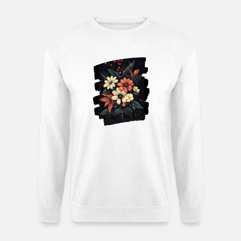 Spring Spring Beginning Flower Flowers - Unisex Sweatshirt - white