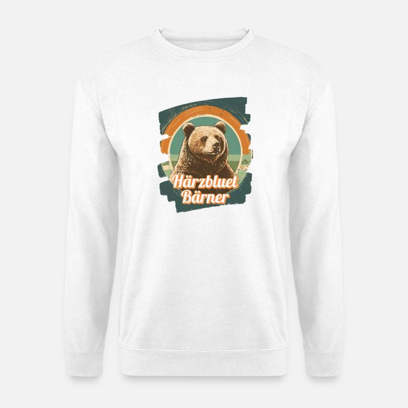 Härzbluetbärner Bärner Berner Härzbluetberner - Unisex Sweatshirt - white