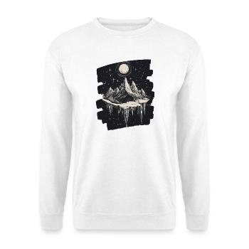 Mountains - Unisex Sweatshirt - white - Front