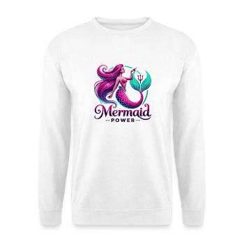 Mermaid Power - Unisex Sweatshirt - white - Front