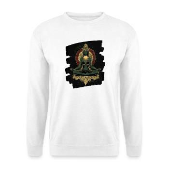 Yoga Namaste Méditation - Sweat-shirt Unisexe - blanc - Devant