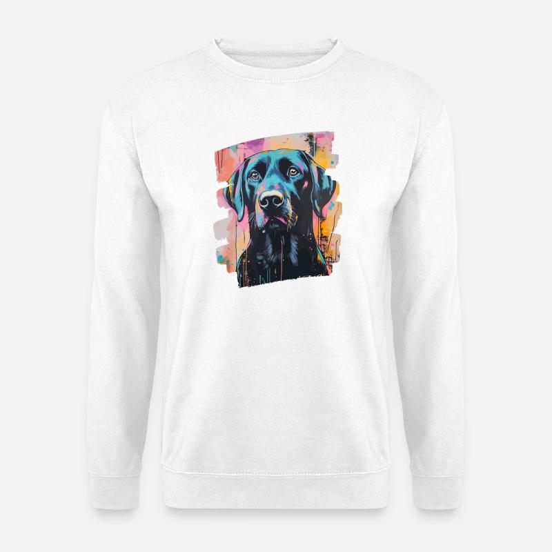 Labrador - Unisex Pullover - Weiß