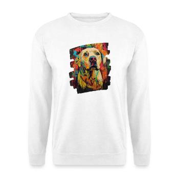 Labrador - Unisex Pullover - Weiß - Vorne