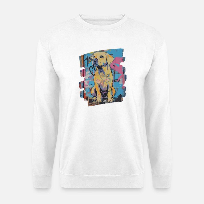 Labrador - Unisex Pullover - Weiß