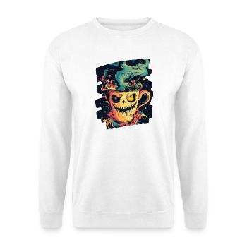 Kaffee Coffee Kaffeeliebhaber - Unisex Pullover - Weiß - Vorne