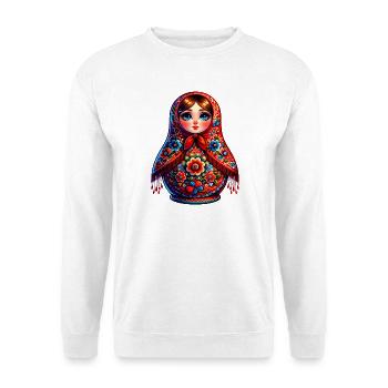 Russian Girl! Matryoshka Russian for Russians - Unisex Sweatshirt - white - Front