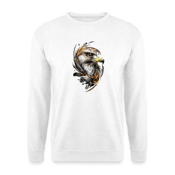 Falcon Kestrel Falcon Hunting Peregrine Falcon Cute Falcon - Unisex Sweatshirt - white - Front