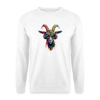 Goat Domestic Goat Capricorn Goat Goat Cute Goats - Unisex Sweatshirt - white - Front