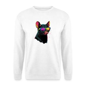 Tasmanischer Teufel Beuteltier Tasmanian Devil - Unisex Pullover - Weiß - Vorne