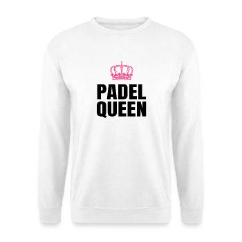 Padel Queen - Unisex Sweatshirt - white - Front