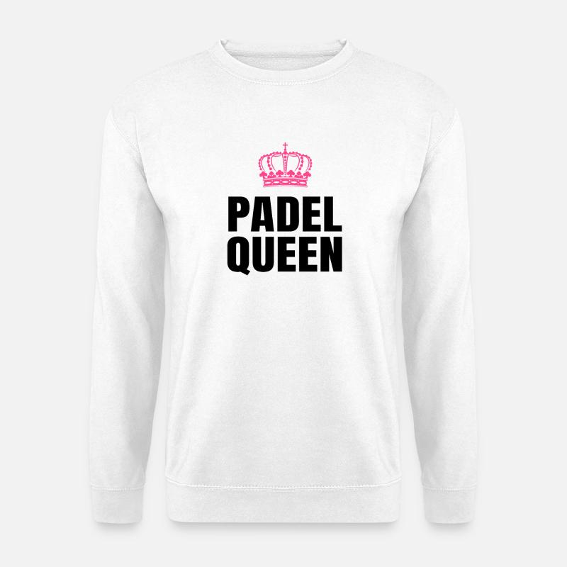 Padel-Königin - Unisex Pullover - Weiß