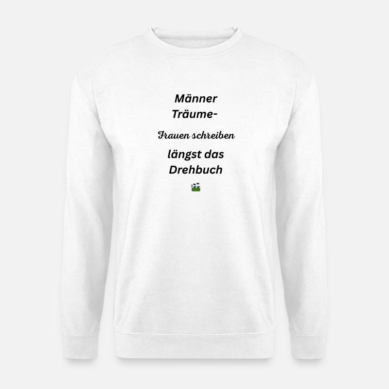 Maennertraeume - Unisex Pullover - Weiß
