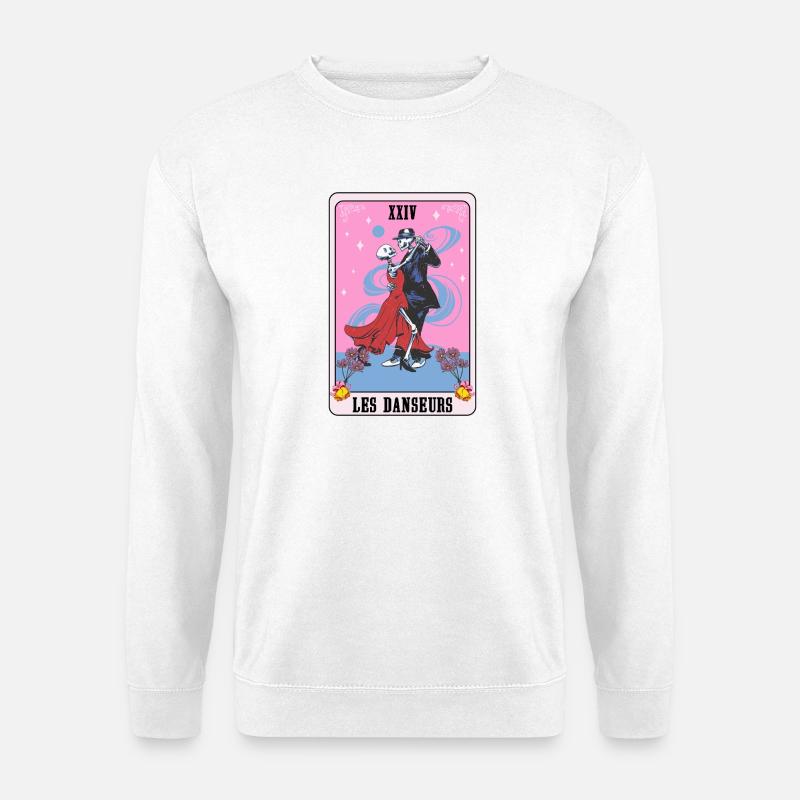 Dancers Passion Dance und Tarot Geschenkidee - Unisex Pullover - Weiß