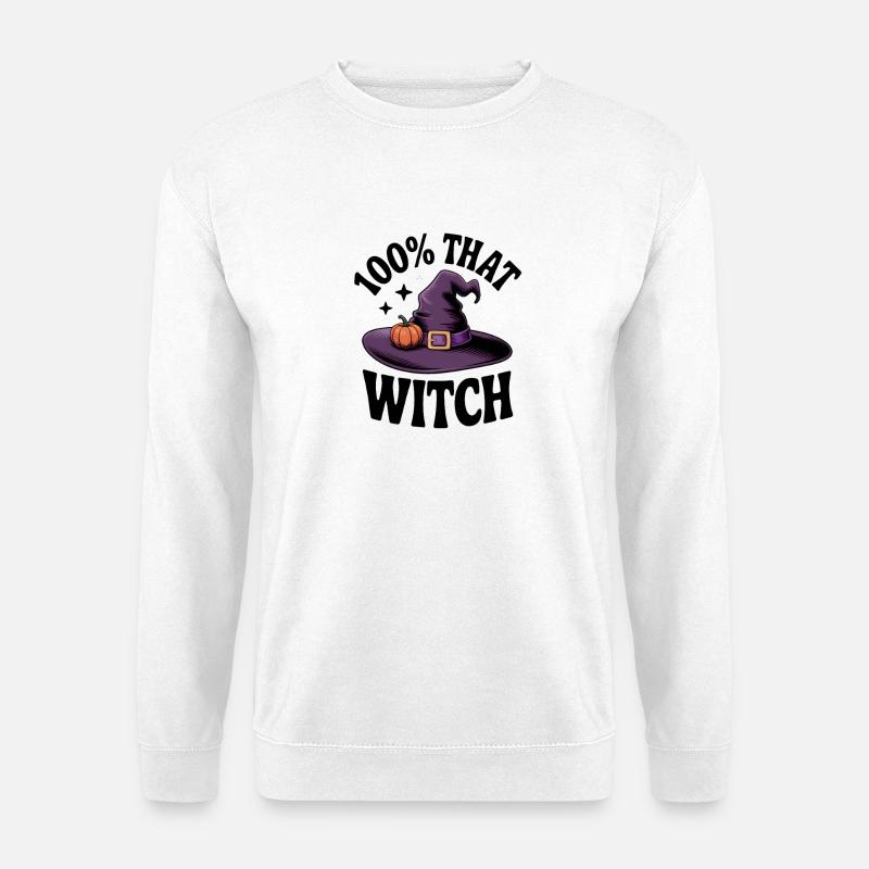 100% That Witch - Unisex Sweatshirt - white