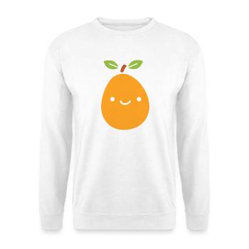 Cute Peach to Me Mango - Unisex Sweatshirt - white - Front