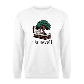 Memorial Tree of Life Design - Unisex Sweatshirt - white - Front