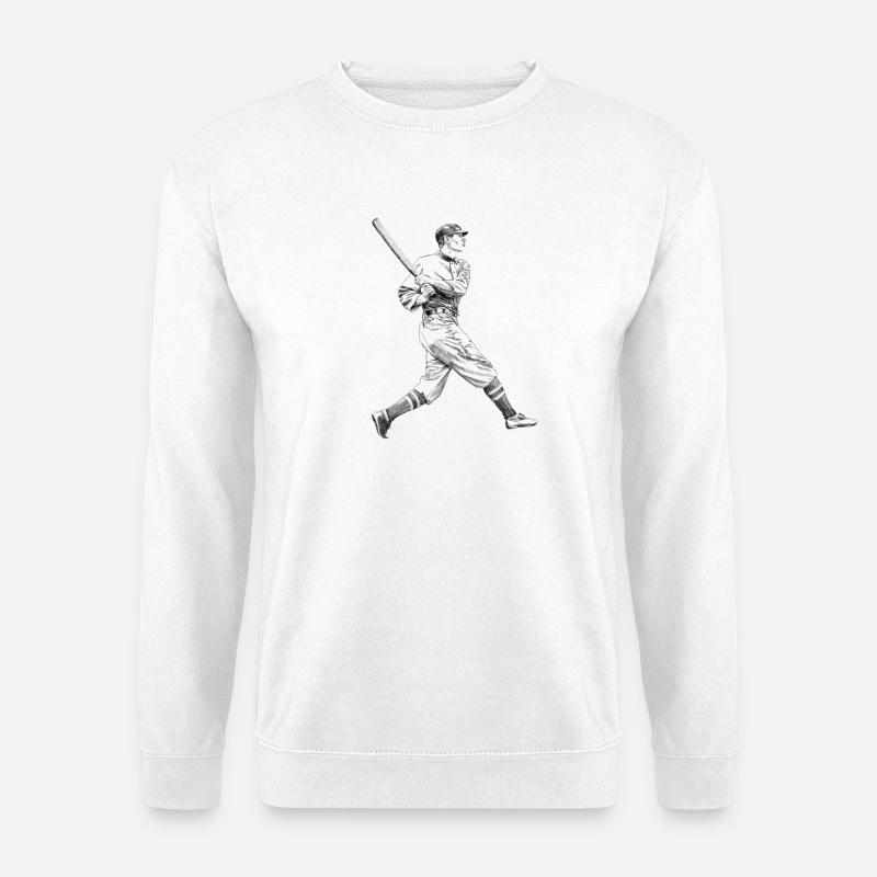 Baseball - Unisex Pullover - Weiß