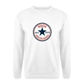 Koch Classic Retro Badge - Unisex Sweatshirt - white - Front
