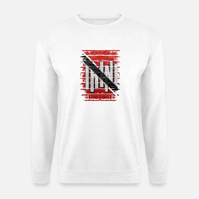 Trinidad Und Tobago - Unisex Pullover - Weiß