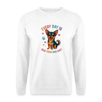 Chihuahua - Unisex Pullover - Weiß - Vorne