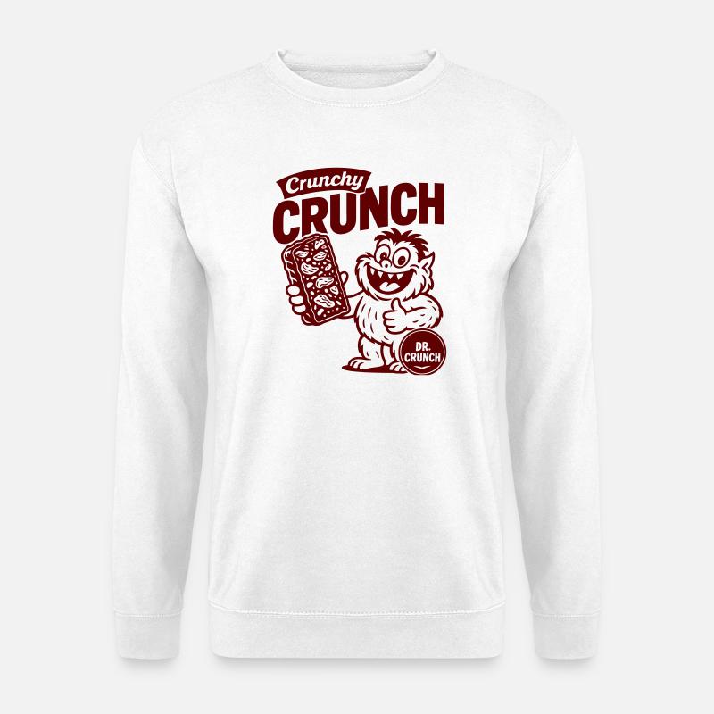 Crunchy Crunch - Unisex Pullover - Weiß