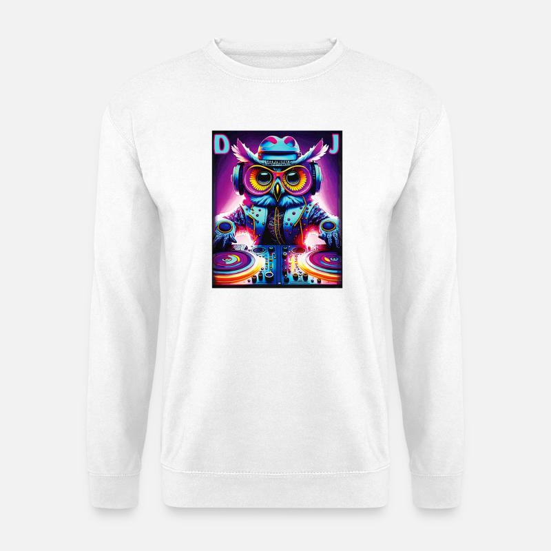 EULE DJ - Unisex Pullover - Weiß