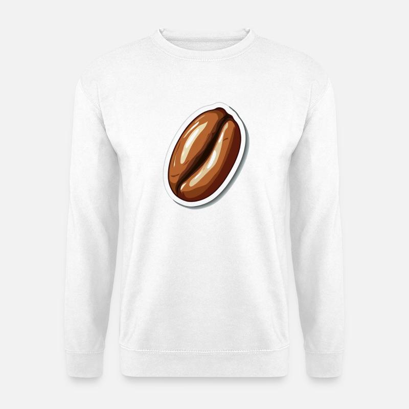 Kaffee - Unisex Pullover - Weiß