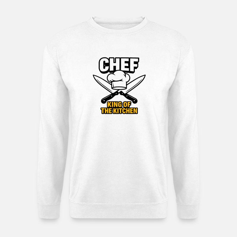 Koch Humor - Unisex Pullover - Weiß