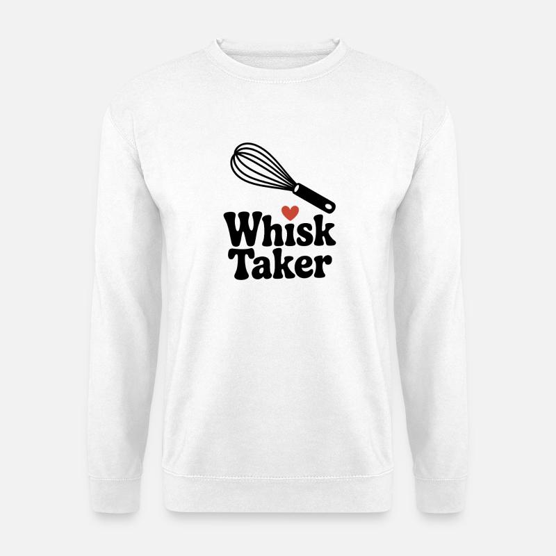 Schneebesen Taker - Unisex Pullover - Weiß