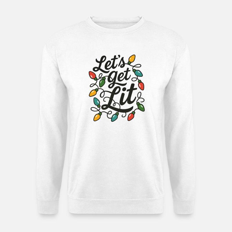 Get Lit - Unisex Sweatshirt - white