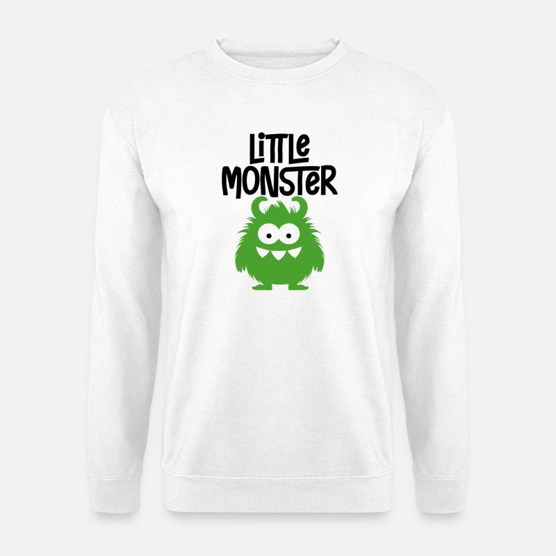 Kleines Monster - Unisex Pullover - Weiß