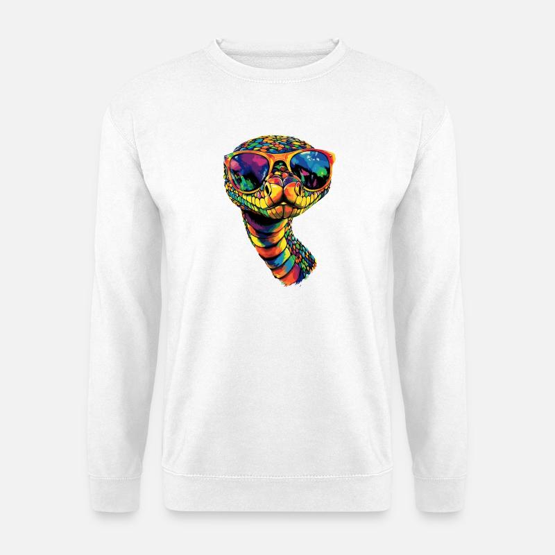 snake, python, cobra, rattlesnake, snakes - Unisex Sweatshirt - white