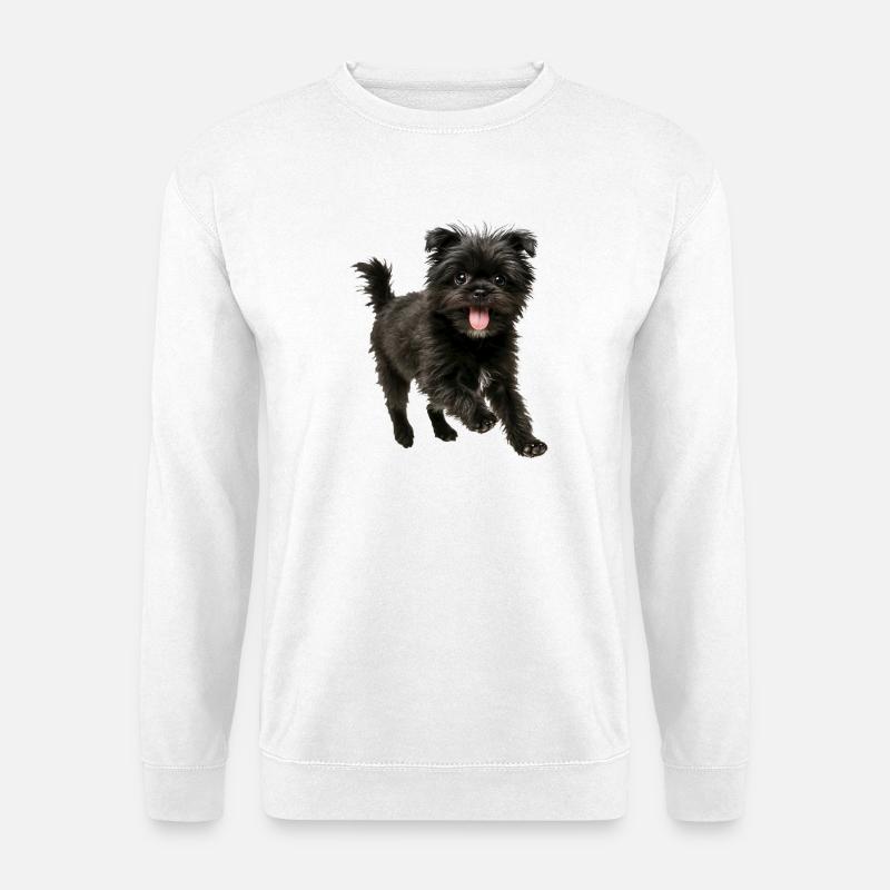 Affenpinscher - Unisex Pullover - Weiß