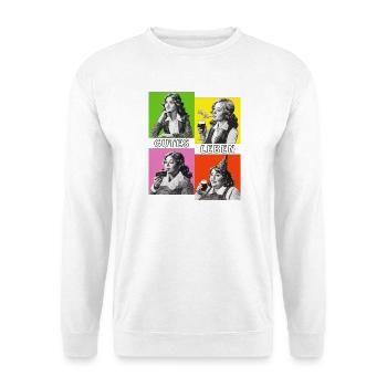GOOD LIFE - Unisex Sweatshirt - white - Front