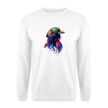 Raven, Crow, Bird, Raven Crow, Jackdaw, Black Raven - Unisex Sweatshirt - white - Front
