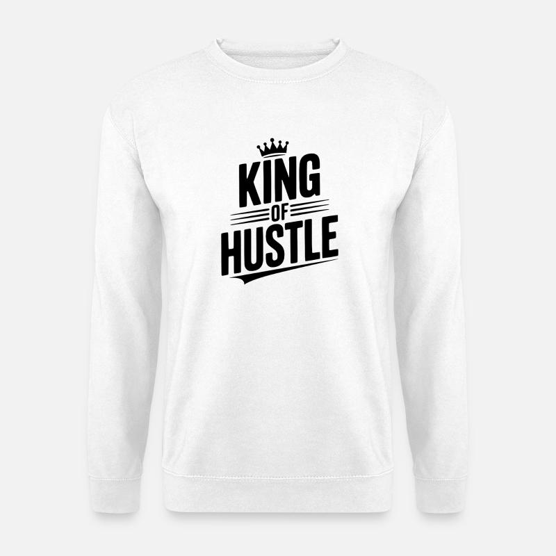 König des Trubels - Unisex Pullover - Weiß