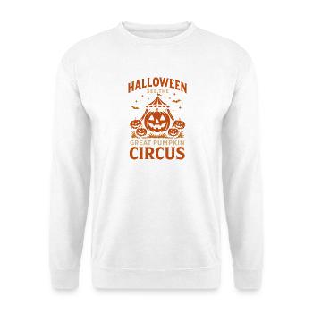 Great Pumpkin Circus Halloween - Unisex Sweatshirt - white - Front