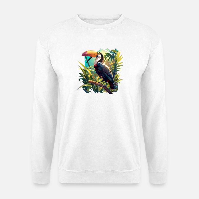 Tukane Tukan - Unisex Pullover - Weiß