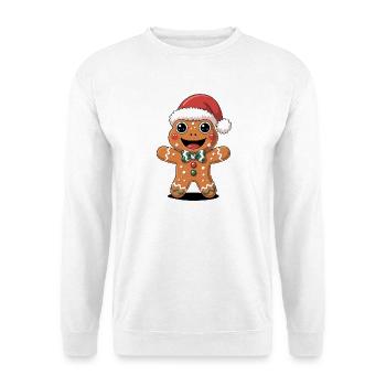 Cute Christmas Cartoon Animal - Unisex Sweatshirt - white - Front
