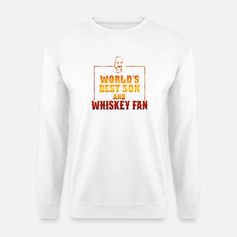 Whiskey Spruch Whiskeytrinker Whiskeyliebhaber - Unisex Pullover - Weiß