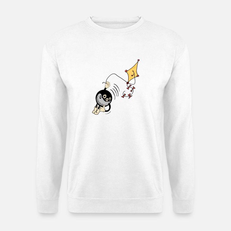 FLIEGENDER  - Unisex Pullover - Weiß