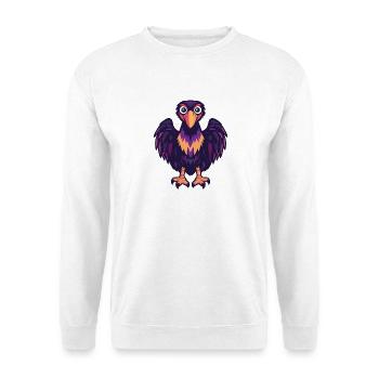 Harpy Bird Halloween Comic Funny - Unisex Sweatshirt - white - Front